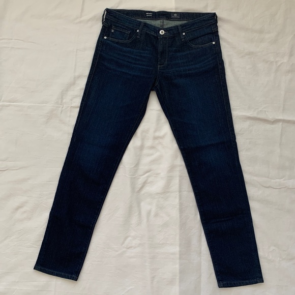 Ag Adriano Goldschmied Denim - Women's Adriano Goldschmied AG The Stilt Cigarette Leg Denim Jeans, Sz. 31R